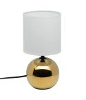 Ceramic Table Lamp - Gold 