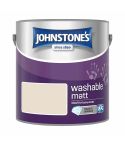 Johnstones Interior Washable Matt Paint - Champagne Cream 2.5L