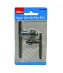 Hilka 2 Piece Chuck Key Set (10mm/13mm) 