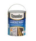 5 Lt White Chlorinated Rubber Line Marking Paint