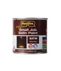 Rustins Quick Dry Small Job Satin Paint - Chocolate 250ml