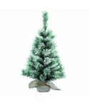 Kaemingk Snowy Vancouver Green / White Tree - 60cm