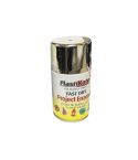 Plastikote Fast Dry Project Enamel Spray Paint - Chrome 100ml
