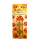 Citronella Tealights - Pack Of 10