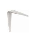 150 x 125mm (6"x5") White London Type Shelf Bracket