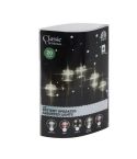 Classic Christmas 20 LED Battery Operated Christmas Lights - White