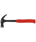 16oz Claw Hammer With Red Neon Grip (454g)
