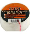 Stuk Clear All-Weather Repair Tape 50mm x 25m
