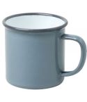 Grey Enamel Mug - 8cm 