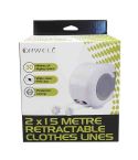 Orwell 30m Twin Line Retractable Clothes Line