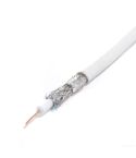 Co/ax Cable White