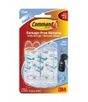 Command™ Picture Hanging Hooks - 6 Mini Hooks Clear - 225g