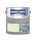 Johnstones Wall & Ceiling Soft Sheen Paint - Cool Lime 2.5L