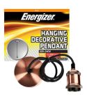 Energizer 1.2m Hanging Decorative Copper Light Pendant