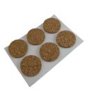 Surface Guard Round Cork Pads 19mm / 3/4" (Pack of 6)