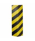 Mottez Yellow / Black  Foam Corner Protector - 50 x 12.5cm