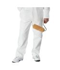 Painters Decorators 100% Cotton White Work Trousers With Kneepad Pockets Size: 32