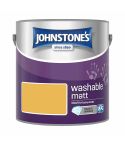 Johnstones Interior Washable Matt Paint - Crushed Pineapple 2.5L