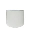 Cream Crystal Pleat Lamp Shade - 30cm