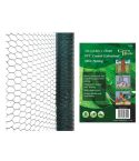 5m X 0.6m X 25mm PVC Coated Galvanised Wire Netting