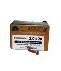 Timco Classic® ZYP Pozi Wood Screws 3.0 X 20mm - Box Of 200