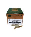 Timco Classic® ZYP Pozi Wood Screws 4.0 X 40mm - Box Of 200