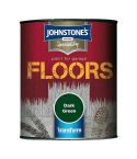 Johnstones Paint For Garage Floors - Dark Green 750ml