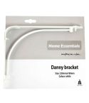 Home Essentials Danny Bracket White - 230 x 180mm 
