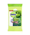 Dettol Anti-Bacterial Green Apple Floor Wipes - 15 Extra Large Wipes