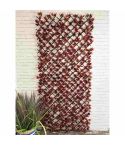 Nearly Natural Red Acer Large Trellis - 180cm x 90cm