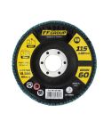 F.F.Group Abrasive 60 Grain Flap Disc - 115mm