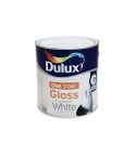 Dulux One Coat Gloss - Pure Brilliant White 750ml