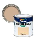Dulux Weathershield Smooth Matt Masonry paint 250ml Tester pot - Claystone