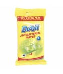 Duzzit Anti-Bacterial Wipes - Pack Of 50