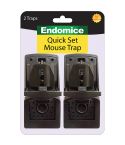 Endomice Quick Set Mouse Trap - Pack of 2