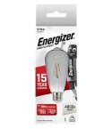 Energizer 4.5W (30W) E27 ST64 Dimmable LED Cage Filament Smokey 