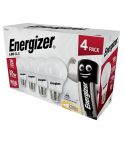 Energizer 4 Pack LED 9W (60W) 806 Lumen ES GLS Lamp Warm White