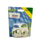 Easi Plumb 22mm White Hinged Pipe Clips - Pack Of 5