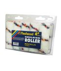 leetwood Emulsions Roller Refills - 4" - Pack Of 10