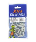XTRA VALUE Nylon Plasterboard Fixing - Pack 15