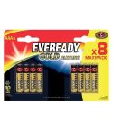 Eveready 8pc AAA Gold Alkaline Batteries 