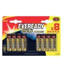 Eveready AA Gold Alkaline Batteries - Pack Of 4 + 4 Free