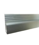 Exitex S Anodised Aluminium Laminate Square Edge Floor Trim - 29 x 914mm