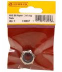 M12 Stainless Steel Nylon Locking Nuts (Pack of 1)
