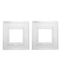 Light Switch Clear Finger Plates - Pack of 2