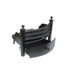 Fire Front Set - Fire Front, Grate and Ash Pan - 16" (Black)
