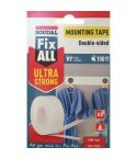 Fix All Ultra Strong Mounting Tape 1.5Mx19mm White