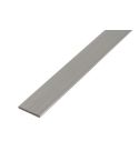 Flat Bar Aluminium Silver - 20 x 2 / 2m 