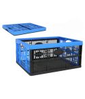 Folding Storage Box 32L - Blue & Black 