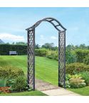 Woodland Garden Arch - Slate, FSC